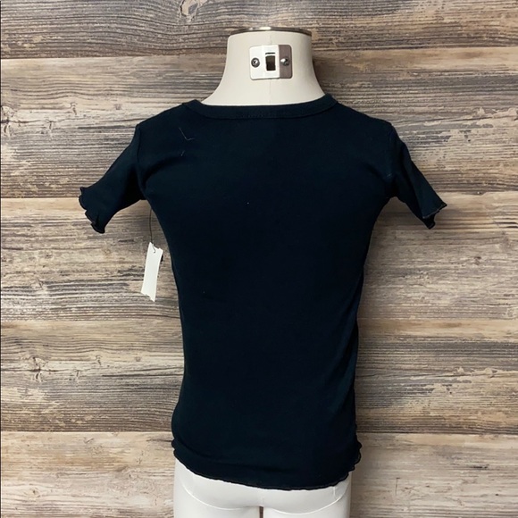 Sourpuss Webbed Girly Skull Ruffled Tee NWT - Picture 2 of 2